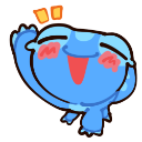 gecqua_hi Discord sticker from Starpatch