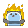zpandafire animated GIF emoji | Chinese