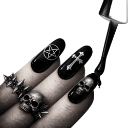 gothichand1 Discord sticker from Sapphic Kingdom