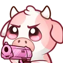pink12_cow_gun custom emote - ⚔ ✧ 𝑬𝒙𝒕𝒊𝒏𝒄𝒕 & 𝑼𝒏𝒉𝒊𝒏𝒈𝒆𝒅 18+ | Official