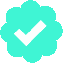 Verify_cyan animated GIF emoji from R O D R I