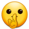 Shhh Discord sticker from Lucid Love ☾  Relationship ⭑ Social ⭑ Gaming ☽