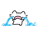 cat016 Discord sticker from Study Space