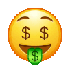 money_mouth animated Discord emote - Tambayan Ave.