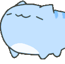DE_bluenod animated GIF emoji from Trophy's Paradise