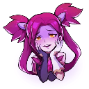 46297yanderestarguardianjinx Discord sticker from TFTSense.GG
