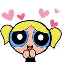 powerpuffbubbles custom emote from @11:11