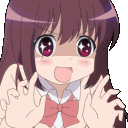 yum animated GIF emoji | ୨୧