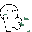 moneythrow animated emote | Bunnies Cafe 18+