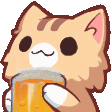 beer animated emote - Cyberpunk Syndicate ☁୨ৎ