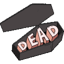 Saying_Dead animated GIF emoji | The Rogue Syndicate