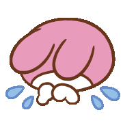 mymelodycry animated emote - bunette Ი⑅𐑼