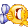 yellowlaugh animated GIF emoji from Dixo I مجتمع