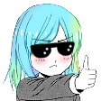 coolthumbsup custom emote | 𝔇𝔞𝔯𝔩𝔦𝔫𝔤 𓆩♡𓆪's