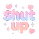 shutup Discord Emoji from Cozy Cavern