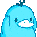 shpsyduckpanic animated GIF emoji - Hell's . Paradise . OwO . PokéTwo