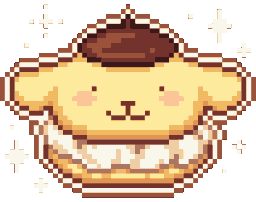 pompomdessert animated Discord emote - .✦ ݁˖ moonlit paradise .✦ ݁˖