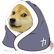 dogeblue Discord sticker | Dead Sheeps
