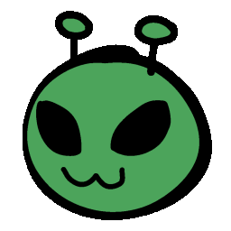 alien_yap animated GIF emoji from Popcorn Server