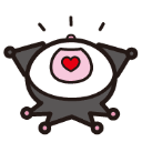 kuromi3_yells custom emote | ♡ ໋𓈒ﾟ🎀　⊹　blushing．giveaways．social．friends．guild tag．cute．chat．emotes．hangout．fun．vc．chill．gaming