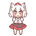 awoo_dance animated GIF emoji - Niveous Gaming