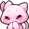 waifu_pokeblushhhh custom emote from ୨୧     waifu cαƒe    𓂃 ✿   〈 🍵ɞ ྀྀ active ⋆ social ⋆ events ⋆ gwys ⋆ icons ⋆ gaming ⋆ art ⋆ sfw ⋆