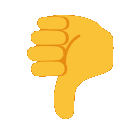 thumbsdown animated Discord emote | BUX$DAO