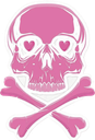 pinkskull Discord sticker | Sammy's Indie-Electro Lounge