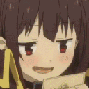 4033meguminsmug animated Discord emote - Mellowden