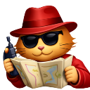 cat custom emote from Codenames ENG-ESP | Boardgames