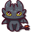 toothless_2 Discord Emoji from EnderEmpire Minecraft