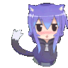blush_wag_neko animated GIF emoji - FemCove :3 .gg/femboyss・Femboy Tag・Furry・Transgenders・LGBTQ+・Warthunder・Furry・Boykisser・Gay・Roblox