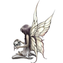 fairy Discord sticker - ۶ৎ　‿　cemetery　 ݁ 　˖