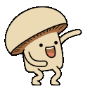 dancingmushroom animated GIF emoji - We R:ONE | Re:Envision Network