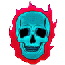 Neon_Skull animated emote from kriguG