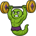 powerlifter custom emote from WORM
