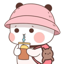 BDrinkingJuice custom emote from LETS MEOWWW