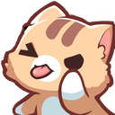 nekoblep custom emote | The Dutch Cozy Game Valley