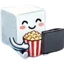 POPCORN Discord sticker - Cukierniczka