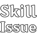 skill_issue custom emote | 𝙨𝙡𝙪𝙢𝙗𝙚𝙧🐇 18+🎃