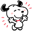 snoopy_happy custom emote from /Yozakura #400