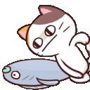 fishSlap animated GIF emoji - Curatorium of Secrets