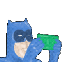 Batman_damn animated Discord emote from The BioChem Society