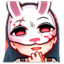 huntress_giggle Discord Emoji from Starpatch