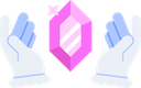 boosterhands2 Discord Emoji | Amoura Hub 🩵 | Social hub • 18+ • Hangout • Dating relationship • Active Vcs • SFW • Chill