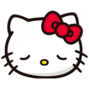 711550hellokittysadtired Discord Emoji from Pastel Chains Collective