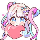 nso_kangel_heart Discord sticker | /relics 🎃