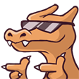 FingerGuns Discord sticker - Mandatory Fun