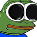 pepeeyeswide Discord sticker from FriendZone | Make Friends ⋅ Fun Chill Active Chat ⋅ VC Social Gaming ⋅ Memes ⋅ Nitro Emojis ⋅ Anime