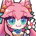 waifuAhriFlower Discord Emoji - ୨୧     waifu cαƒe    𓂃 ✿   〈 🍵ɞ ྀྀ active ⋆ social ⋆ events ⋆ gwys ⋆ icons ⋆ gaming ⋆ art ⋆ sfw ⋆